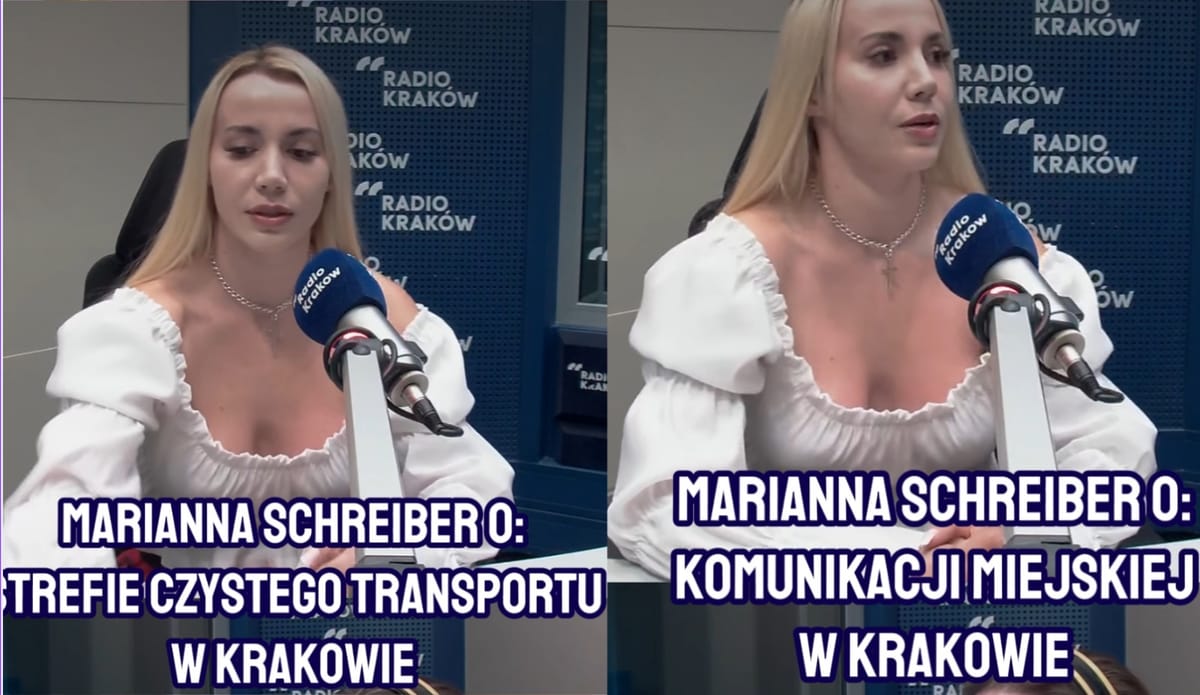Uważa, że miasto za dużo dopłaca do komunikacji miejskiej, ale chce, by była darmowa dla wszystkich. Marianna Schreiber o swoich planach jako prezydentka Krakowa Zdjęcie główne wpisu
