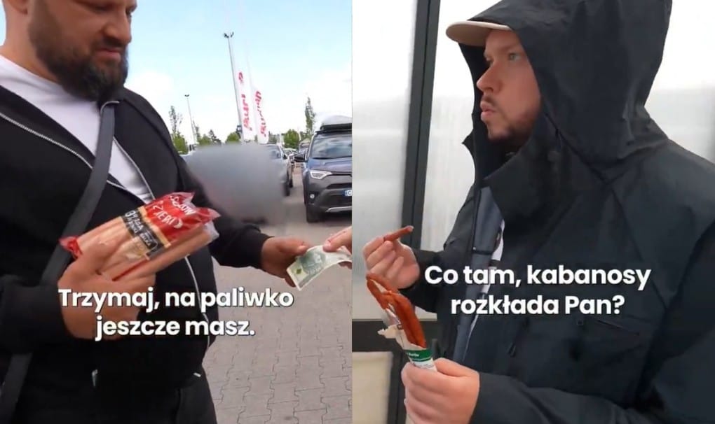 Książulo dał parówki i 100 zł nieznajomemu. Pojawiają się głosy, że historia z paliwem została wymyślona Zdjęcie główne wpisu