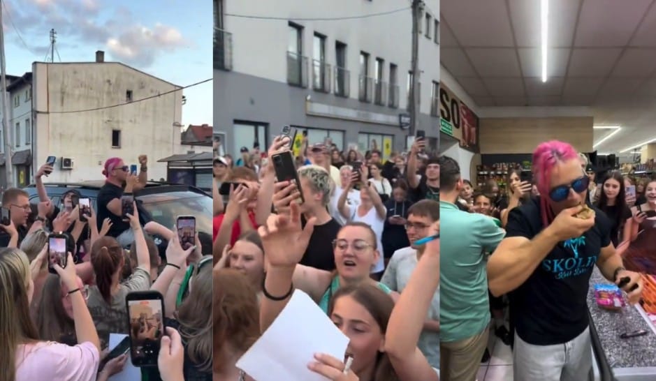 Skolim zaliczył kilka miast na Śląsku by promować "Skolimki". Tłumy szalały, ludzie bili się o jego kiełbaski Zdjęcie główne wpisu