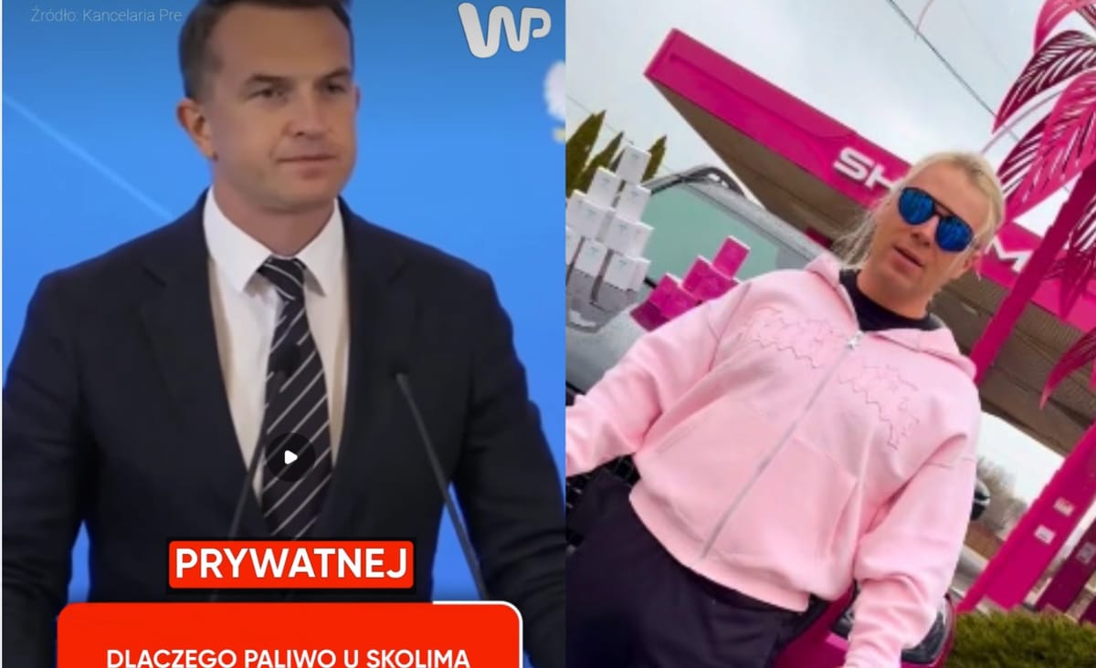 Dlaczego paliwo u Skolima jest tańsze niż na Orlenie? Zaskakująca odpowiedź ministra Szłapki Zdjęcie główne wpisu