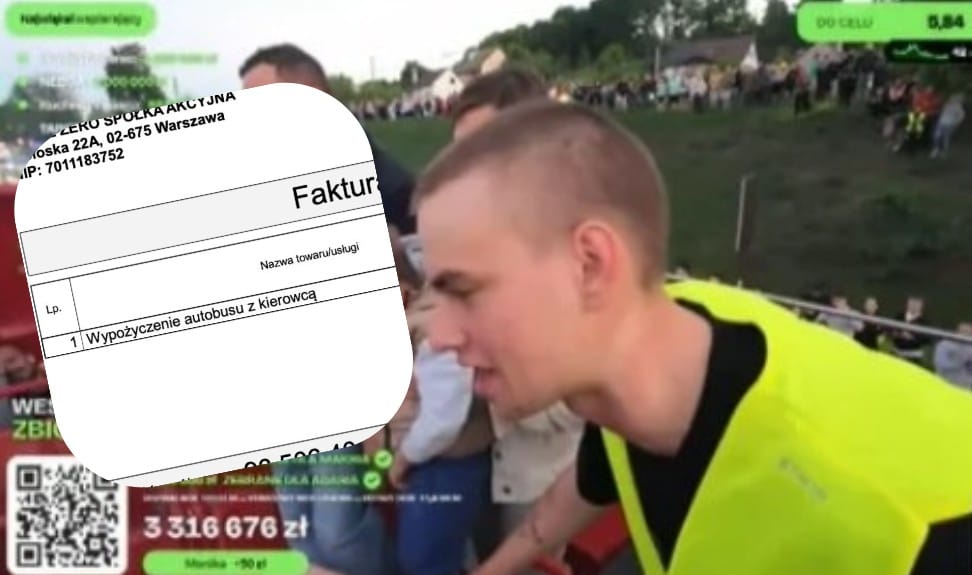 Stanowski ujawnił, ile zapłacili za wynajem autokaru na akcję Łatwoganga. Kwota wielu zaskoczyła Zdjęcie główne wpisu