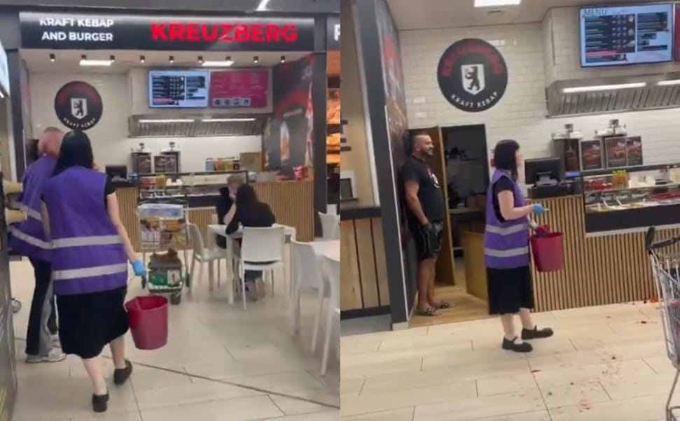 „Filip Chajzer jest osobą zepsutą, niemoralną" Kolejna akcja aktywistów, kebab został obrzucony resztkami jedzenia Zdjęcie główne wpisu
