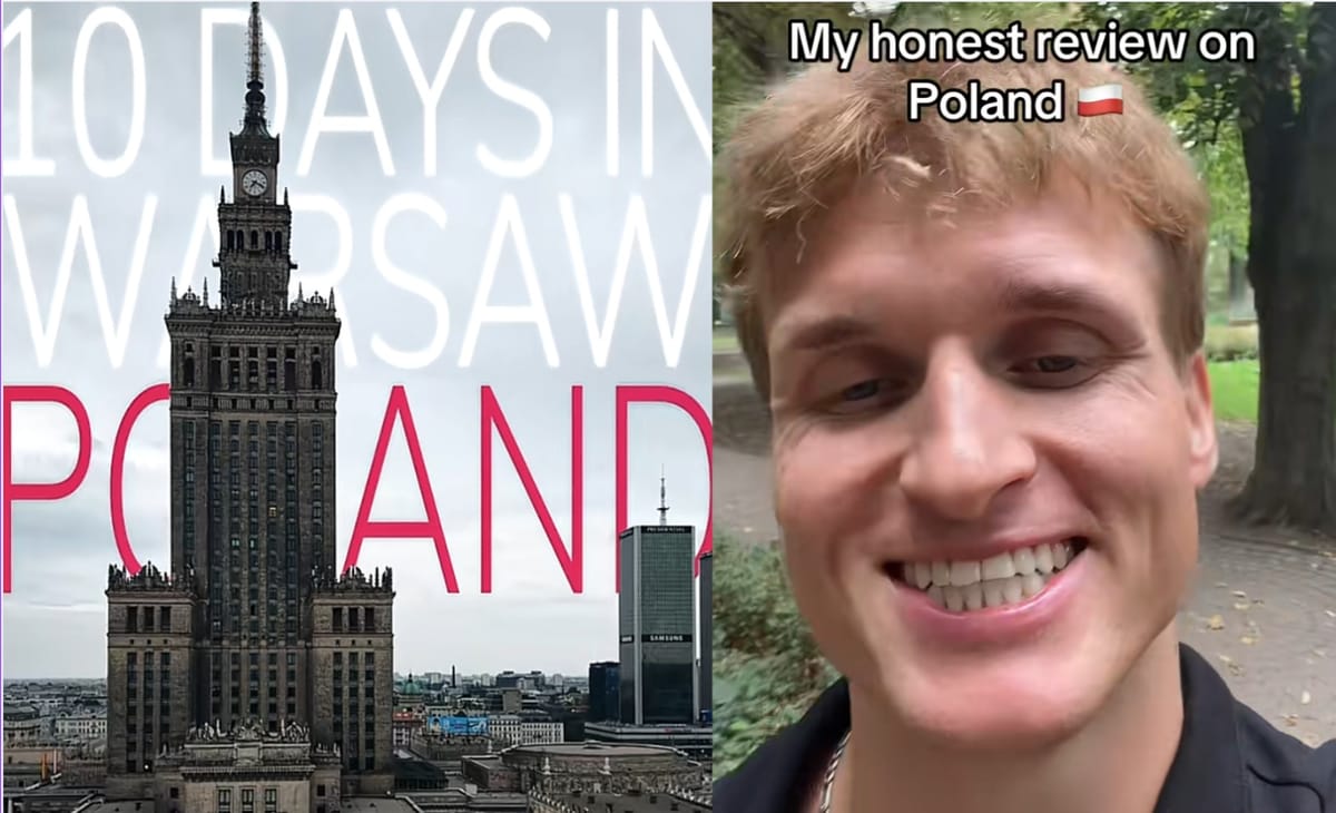 „Polacy są na zupełnie innym poziomie”. Niemiecki influencer zachwycony tym, co zastał w Polsce Zdjęcie główne wpisu