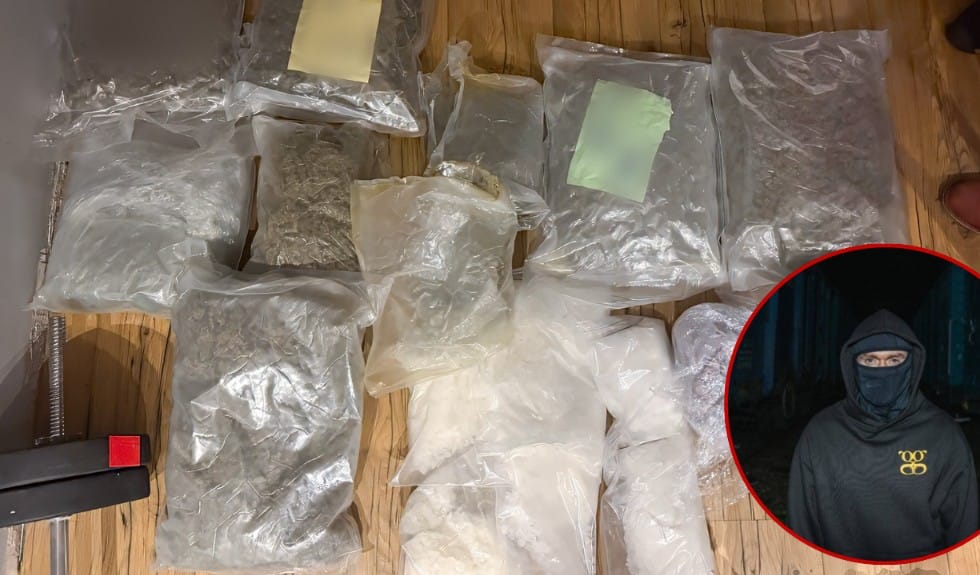Raper OG Olgierd znów zatrzymany przez CBŚP. Policjanci przejęli blisko 25 kg narkotyków, jest areszt Zdjęcie główne wpisu