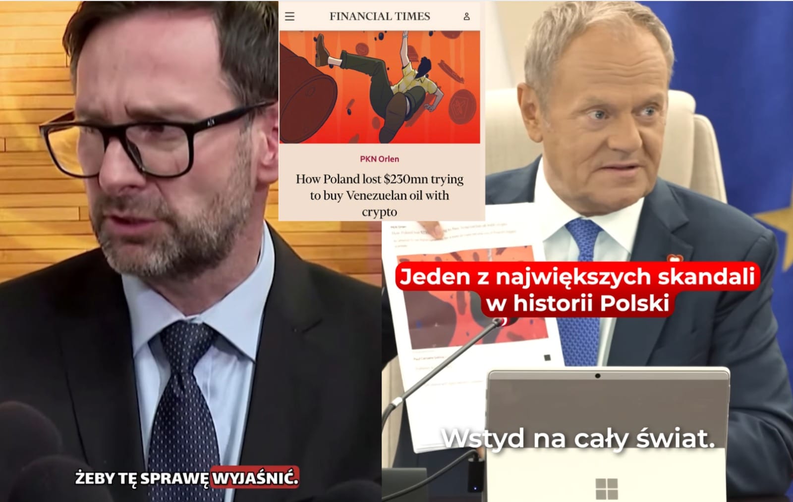 „Nie posiadałem żadnej wiedzy na ten temat, kiedy byłem prezesem Orlenu”. Tak Daniel Obajtek tłumaczy aferę z zakupem ropy za kryptowaluty Zdjęcie wpisu