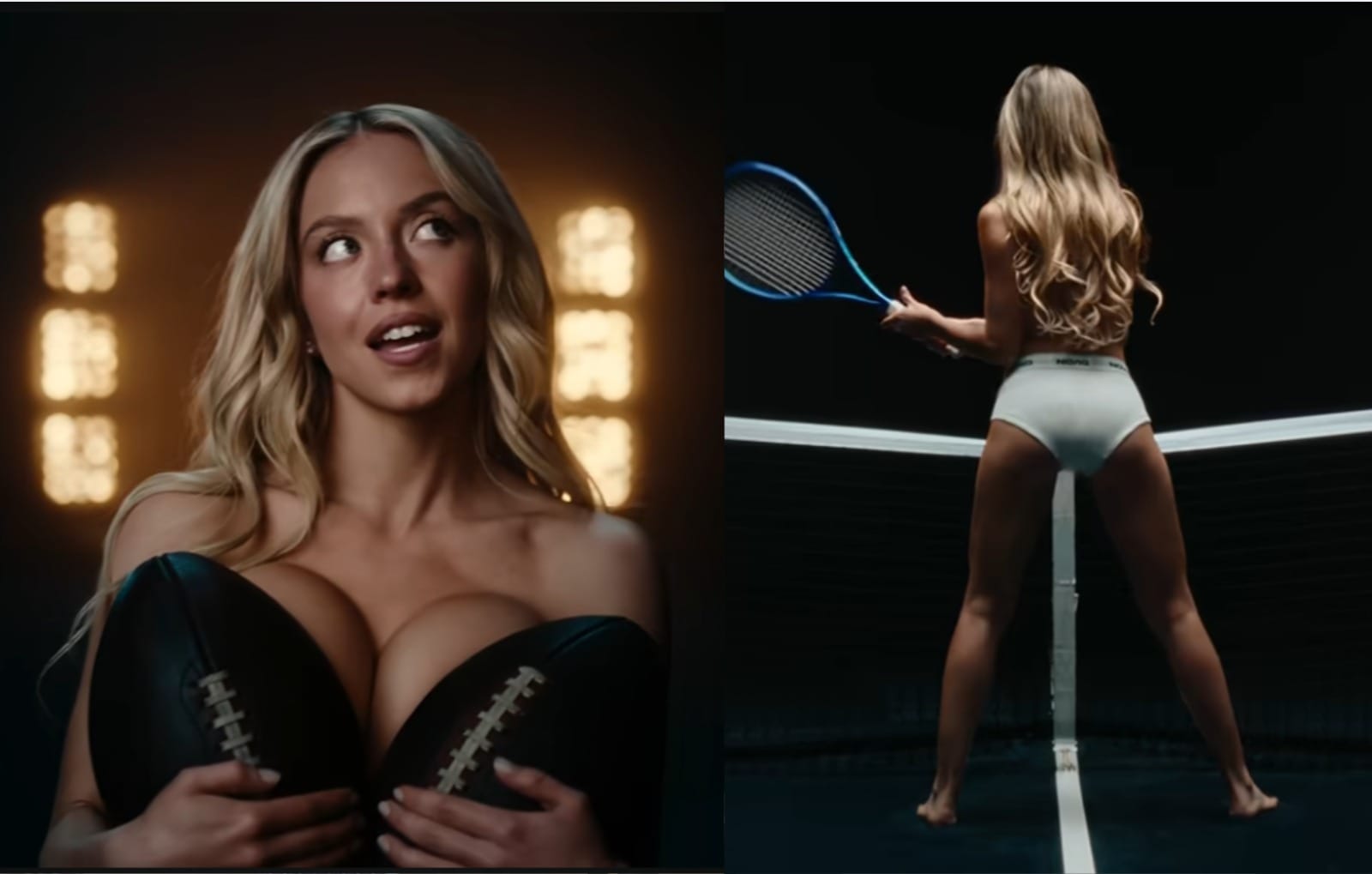Roznegliżowana Sydney Sweeney wywołuje skandal tą reklamą. Krytykują ją zawodniczki i feministki Zdjęcie wpisu