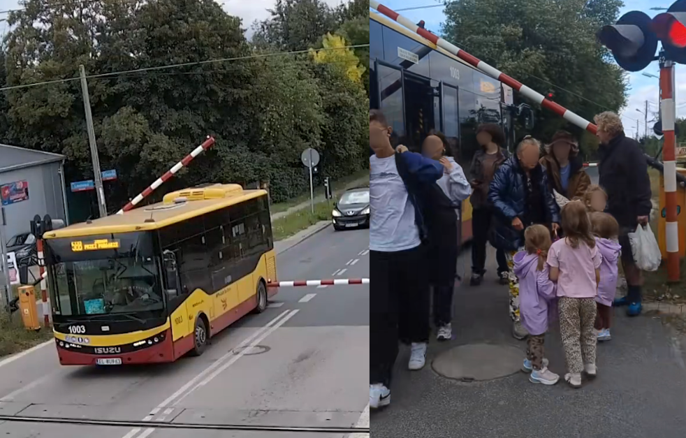 PKP opublikowało nagranie. Pasażerowie błagali o otwarcie drzwi w autobusie który zatrzymał się na rogatkach Zdjęcie wpisu
