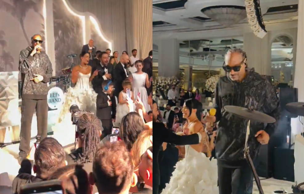 Snoop Dogg wystąpił na weselu. Jak zwykle rozkręcił imprezę, a nagrania pojawiły się w sieci Zdjęcie wpisu