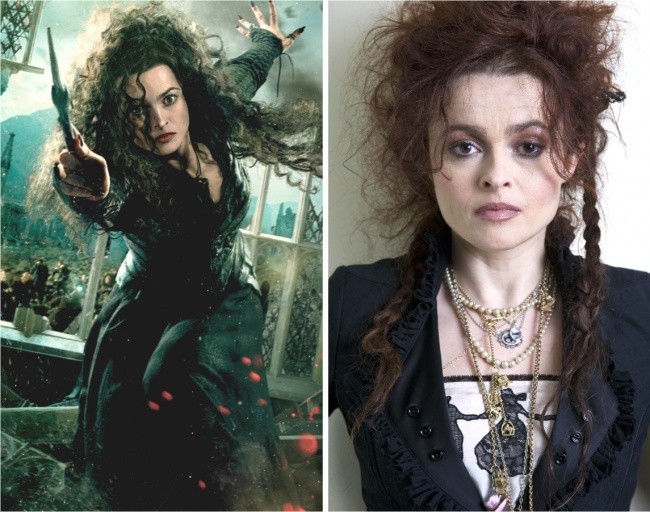 Bellatrix Lestrange czyli  Helena Bonham Carter