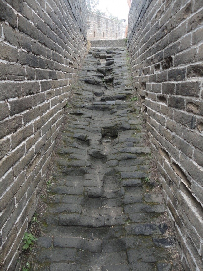 Schody na murze chińskim