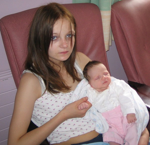 5 11-letnia Tressa Middleton zaszła w ciąże w wyniku gwałtu Sprawcą okazał się jej starszy brat. 