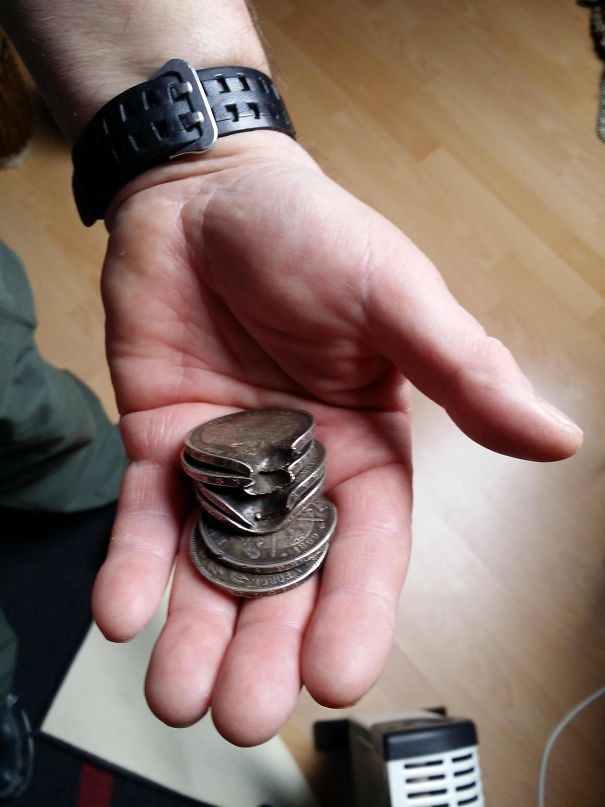 Monety w kieszeni uratowały mojego dziadka na wojnie 