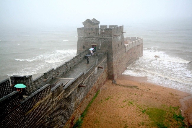 Koniec Wielkiego Muru w Chinach 