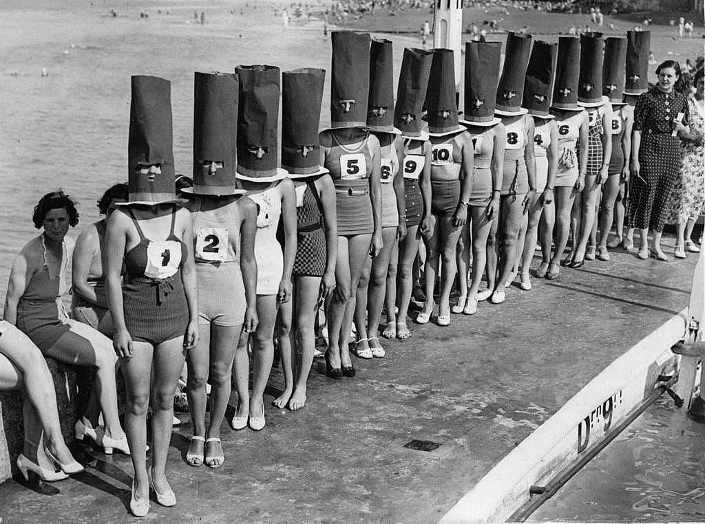 1. Konkurs piękności w Cliftonville, 1936