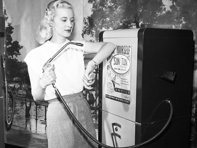 2. Automat ze sztuczną opalenizną, Stany Zjednoczone, 1949