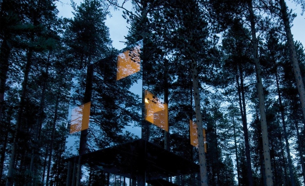 10. Lustrzana kostka, Lapland, Szwecja