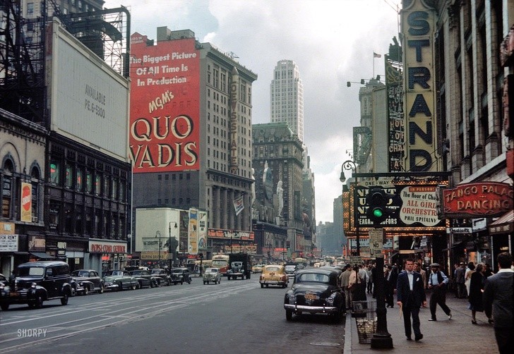 11. Broadway, Nowy Jork, 1949