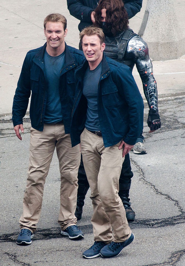 Chris Evans (Captain America) oraz Sam Hargrave