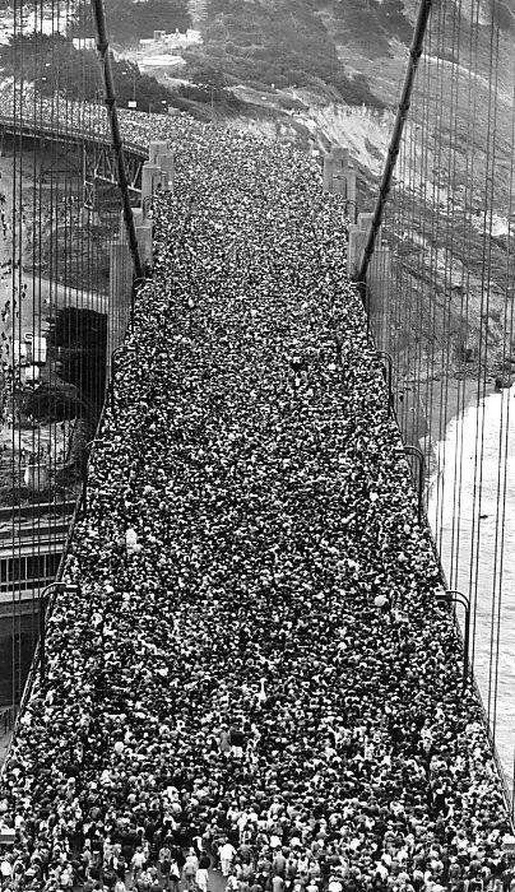 Otwarcie mostu Golden Gate w San Francisco, 27 maj 1937 rok