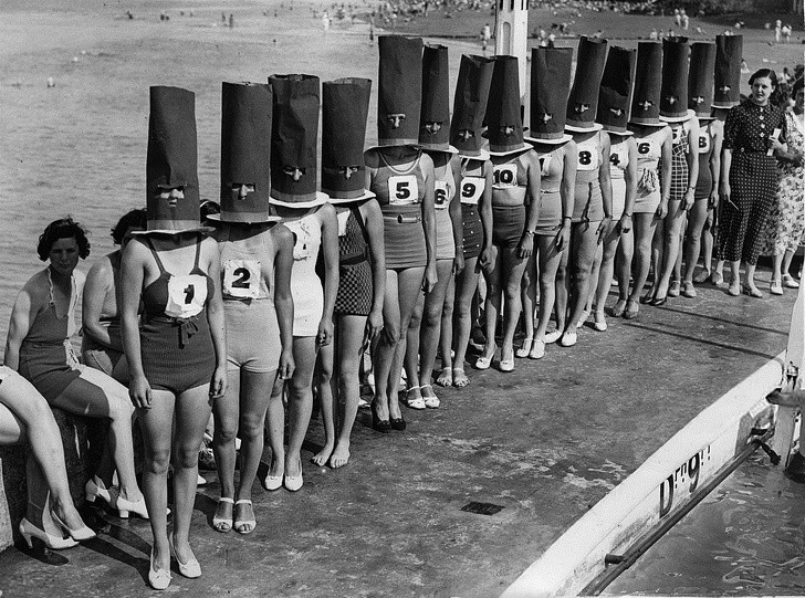 Wybory najpiękniejszych nóg Anglii, 1936 rok