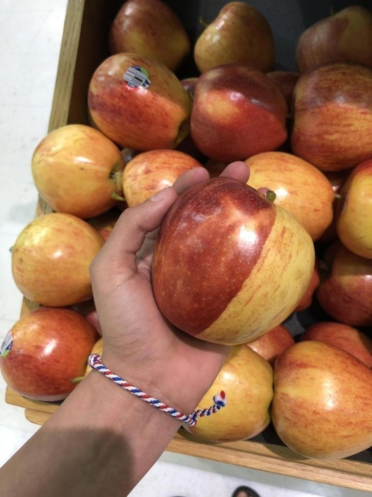 „Znalazłem interesujące jabłko”