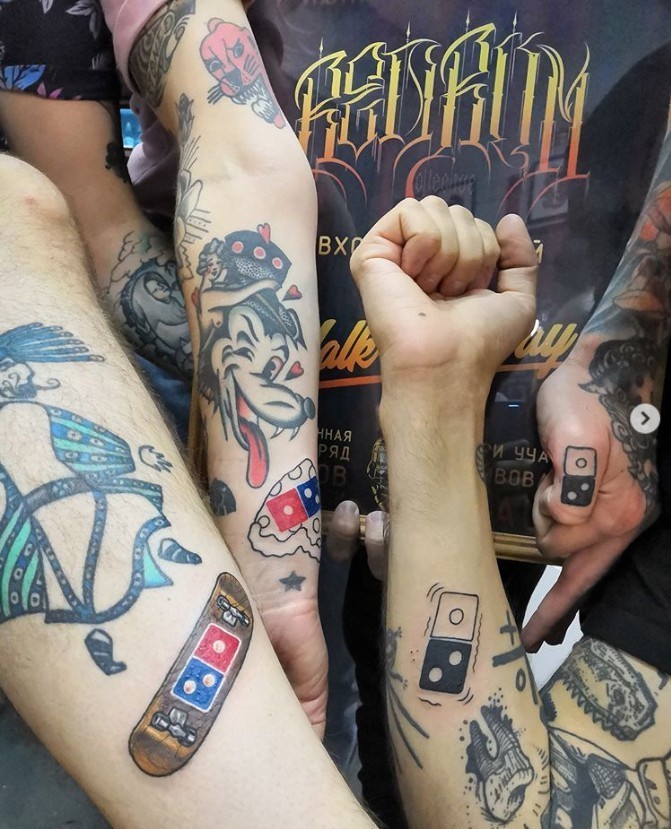 Oto kilka wybranych tatuaży