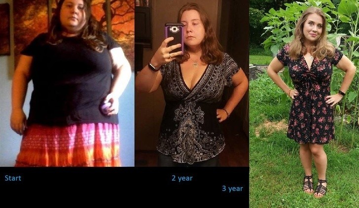 Straciła 72 kg w 3 lata. Regularne spacery, joga i ograniczenie przyjmowanych kalorii były kluczem do sukcesu.