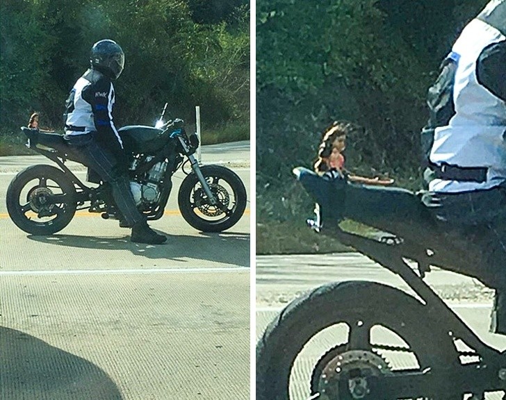 Z dziewczyną na motorze 