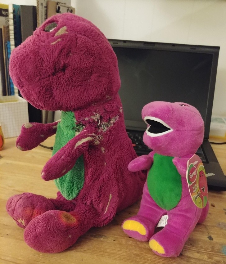 Dwie generacje Barneya 