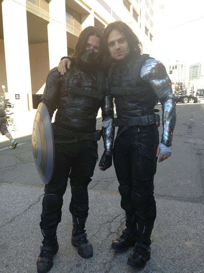 Sebastian Stan (Winter Soldier) oraz James Young