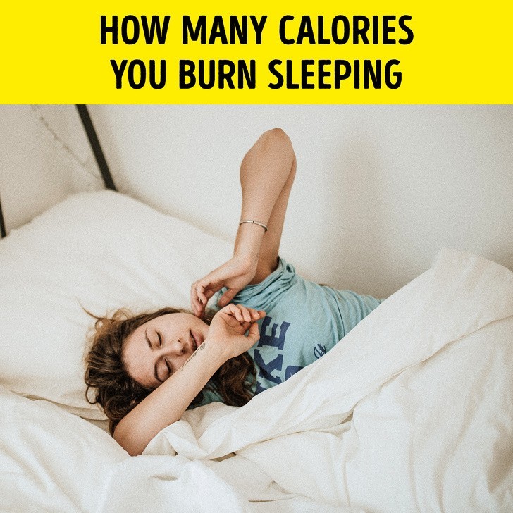6. Ile kalorii spalisz poprzez spanie