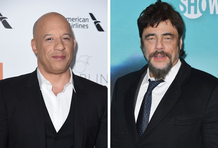 Vin Diesel i Benicio Del Toro: 51 lat