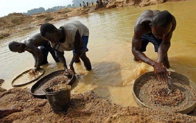 5. Wydobycie diamentów, Sierra Leone