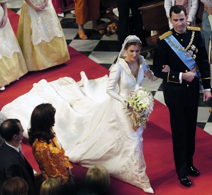 5. Królowa Letizia, Hiszpania 1998