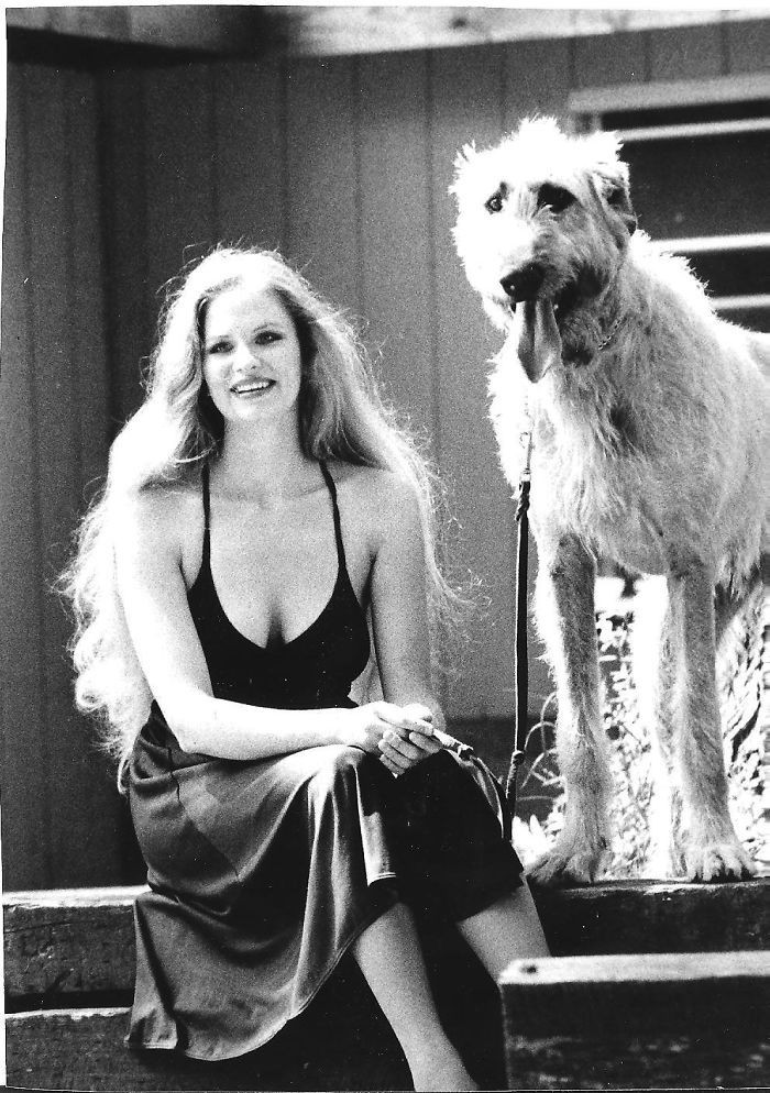 5. Moja babcia i jej wilczarz, 1974