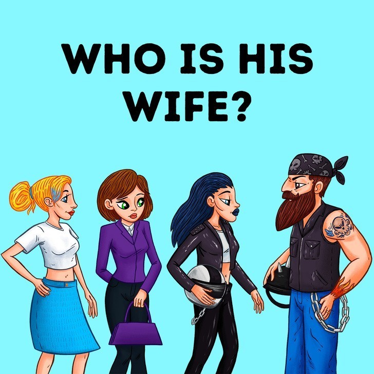 1. Kto jest jego żoną?