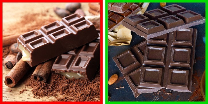 10. Gorzka czekolada jako zastrzyk kalorii