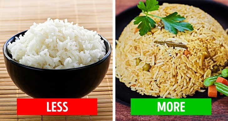 6. Brązowy ryż dla mnóstwa kalorii i niewielkiej zawartości tłuszczu