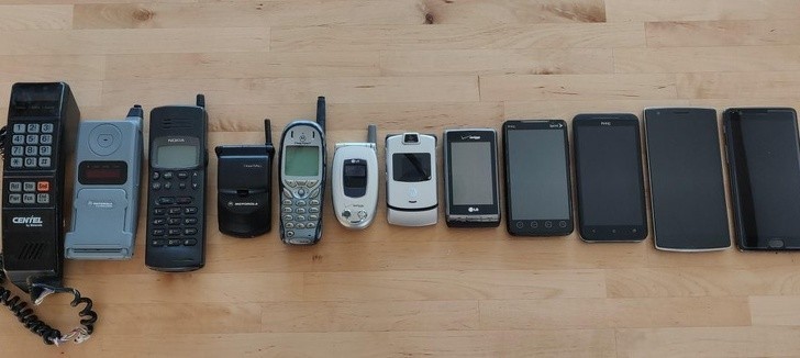 Ponad 25 lat ewolucji telefonów komórkowych
