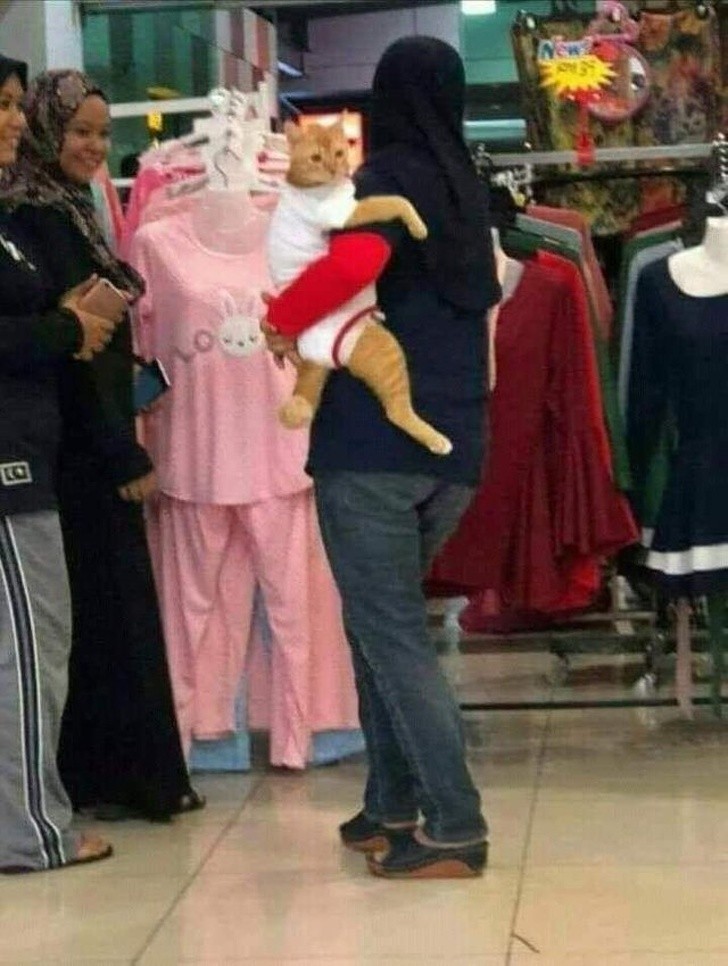 Na zakupach z dzieckiem 