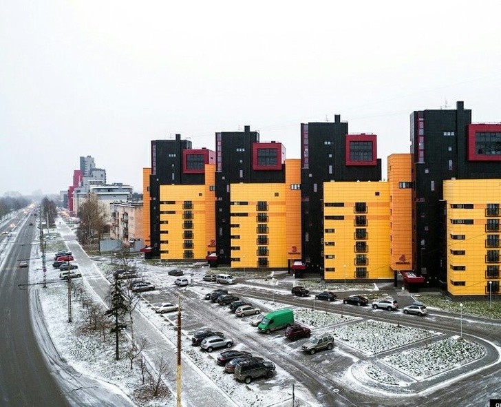 Apartamenty w rosyjskim mieście