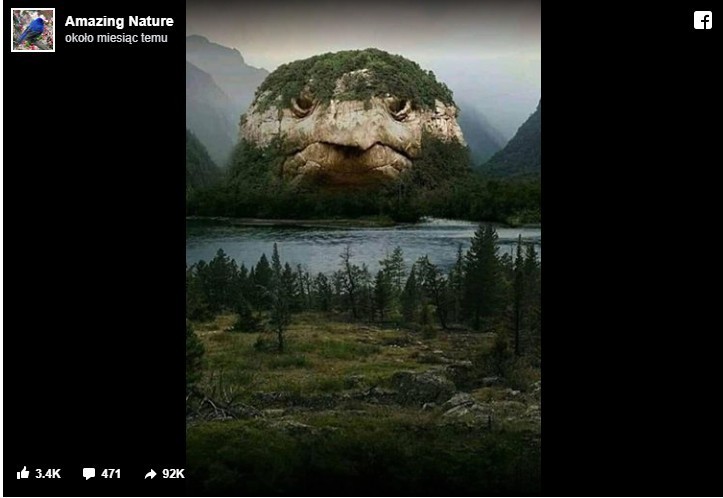 9. Góra w kształcie głowy żółwia
