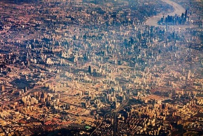 Szanghaj, Chiny. Rozległe miasto, liczące 24 mln ludzi