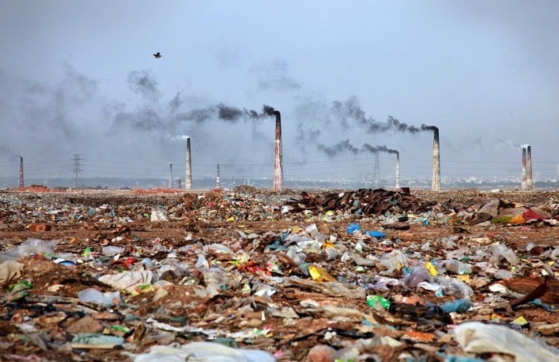 Wysypisko śmieci w Bangladeszu