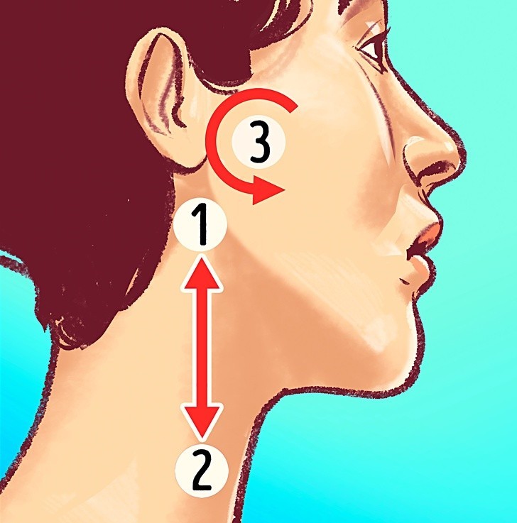 1. Masaż uszu i szyi