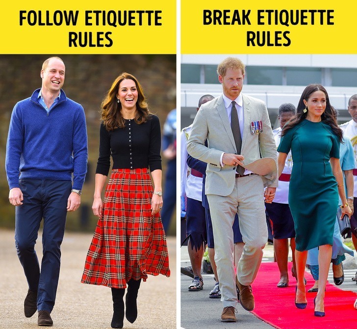 1. Dlaczego Kate i William nie trzymają się publicznie za ręce?