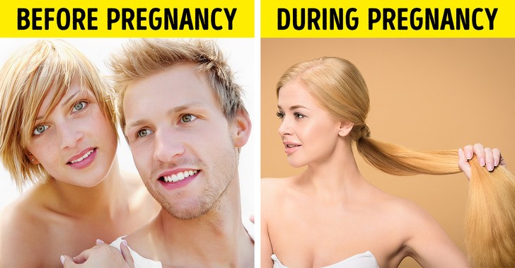 5. U większości kobiet włosy rosną szybciej podczas ciąży.