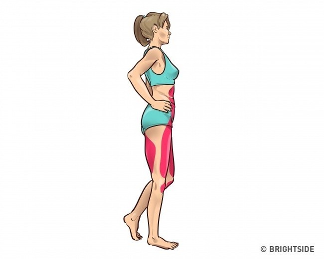 2. Kształtowanie tylnych mięśni ud, mięśni brzucha, oraz kolan