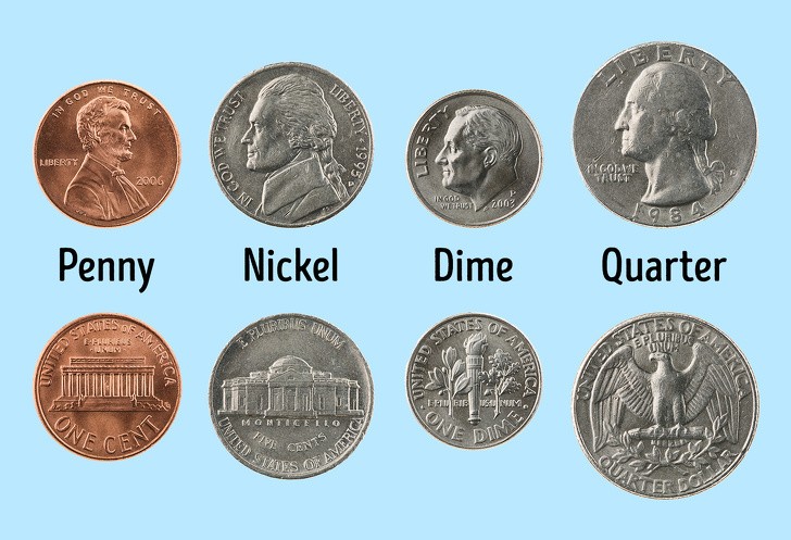 Na większości monet nie ma numerycznej wartości i mają one dziwne nazwy.