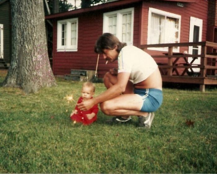 Mój tata wiedział jak zajmować się dziećmi, 1985.